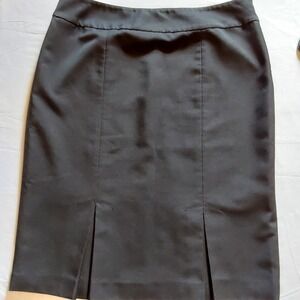 EVAN PICONE Black Label Womens Polyester Career Straight Pencil Skirt Black 12‎